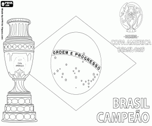 Pintar Brasil, campió Copa Amèrica 2019