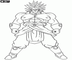Pintar Broly, Super Saiyajin, DragonBall