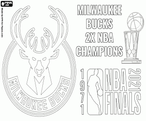 Pintar Bucks, Campions de la NBA 2021