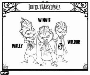 Pintar Els cadells de l'home llop