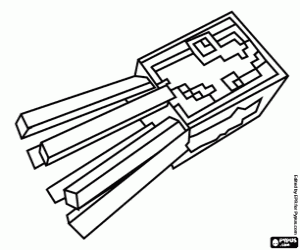 Pintar El calamar de Minecraft, Squid