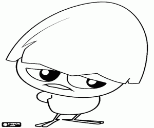 Pintar Calimero sembla estar trist