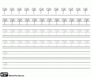 Pintar Cal·ligrafia amb les lletres QE