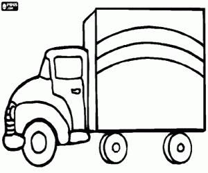 Pintar Camió, vista lateral