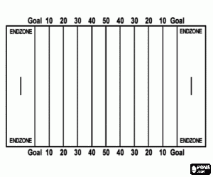 Pintar Camp de joc, futbol americà