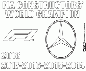 Pintar El campió del 2018 és Mercedes