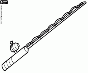 Pintar Canya de pescar