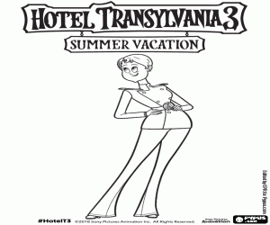 Pintar La capitana del vaixell Ericka Van Helsing