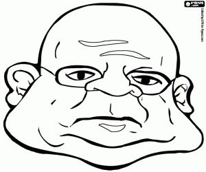 Pintar La cara d'un jutge