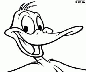 Pintar Cara de Daffy Duck, Looney Tunes