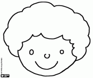 Pintar La cara del nen petit Teo