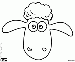 Pintar La cara del xai Shaun