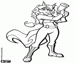 Pintar Carmelita Fox, Sly Cooper