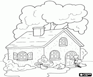 Pintar La casa de l'àvia