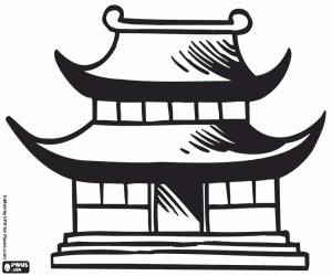 Pintar Casa tradicional del Japó