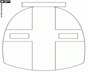 Pintar Casc de batalla amb forats per als ulls