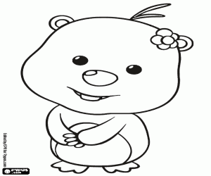 Pintar El castor Loopy