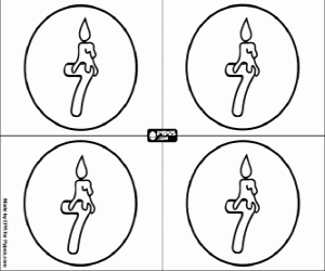 Pintar Celebrarem el meu setè aniversari