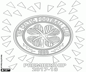 Pintar Celtic Glasgow, Premiership 2017-2018