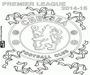 Pintar Chelsea FC, campió 2014-2015