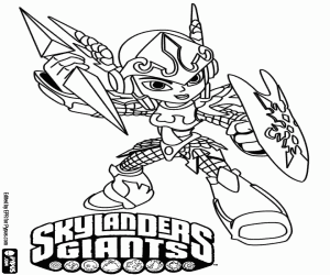 Pintar Chill Ice Lancer, Skylander