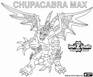 Pintar Chupacabra Max, Invizimals Shadow Zone
