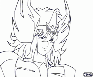 Pintar Cignus Hyoga, Saint Seiya