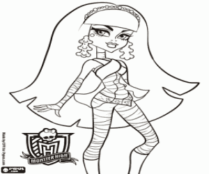 Pintar Cleo de Nile, Monster High