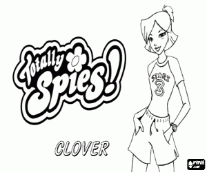 Pintar Clover Ewing de TotallySpies