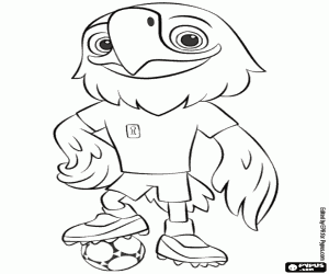 Pintar Clutch, mascota de la Copa del Món dels EUA 2026
