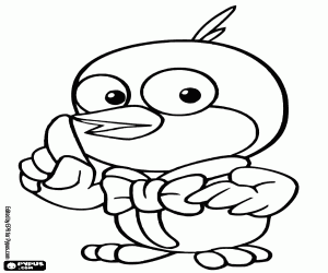 Pintar El colibrí Harry