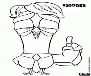 Pintar El colom tafaner Toady