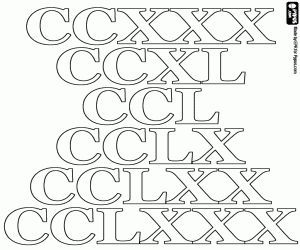 Pintar Comptar en desenes de 230 a 280