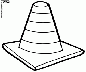 Pintar Un con de tràfic