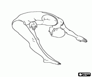 Pintar Concurs de salt a la piscina