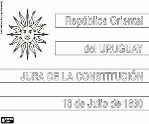 Pintar Constitució de l'Uruguai de 1830