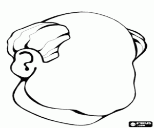 Pintar Contorn de cap humà sense rostre