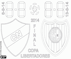 Pintar Copa Libertadores Final 2014