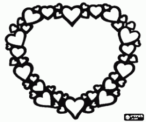 Pintar Un cor per felicitar la mare