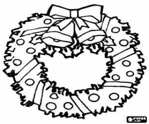 Pintar Corona de Nadal amb campanes