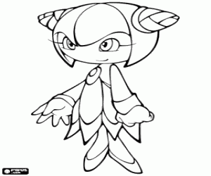 Pintar Cosmo, un personatge de Sonic