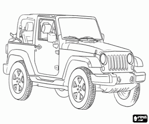 Pintar Un cotxe Jeep Wrangler