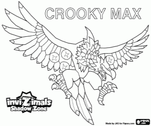 Pintar Crooky Max, Invizimals Shadow Zone