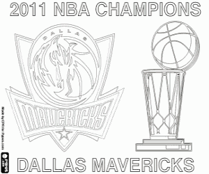 Pintar Dallas Mavericks Campió 2011 de la NBA 