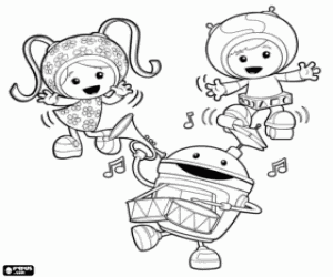Pintar La dansa dels Umizoomi