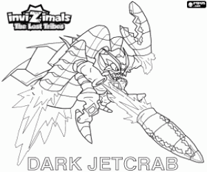 Pintar Dark Jetcrab, Invizimals The Lost Tribes.