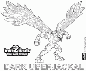 Pintar Dark Uberjackal, Invizimals The Lost Tribes