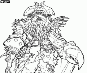 Pintar Davy Jones, Pirates del Carib