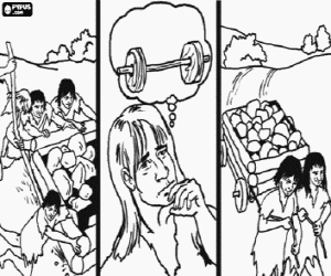 Pintar El descobriment de la roda