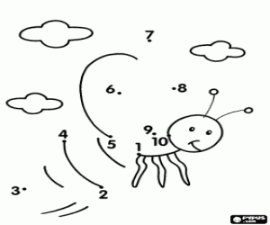 Pintar Descobrir un insecte volador